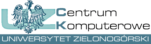 Logo Centrum Komputerowego Uniwerystetu Zielonogórskiego