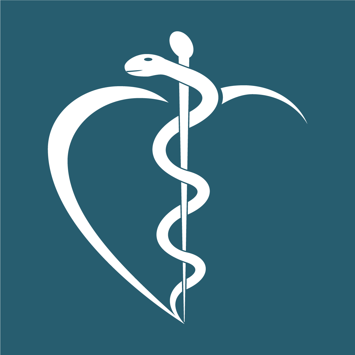 Logo Wydziału Lekarskiego i Nauk o Zdrowiu na tle barwy UZ